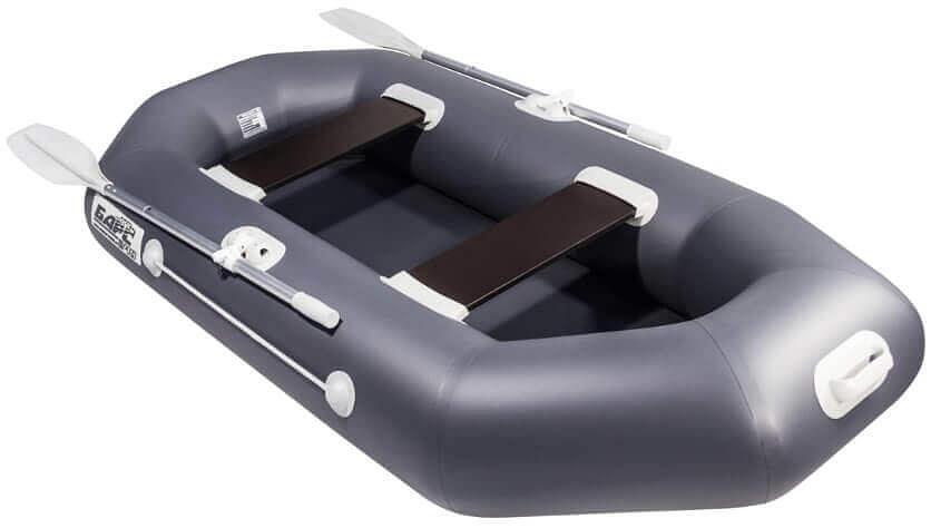 Лодка Барс 240, габариты: 2400*1200*340 мм., цвет: графит фото 1