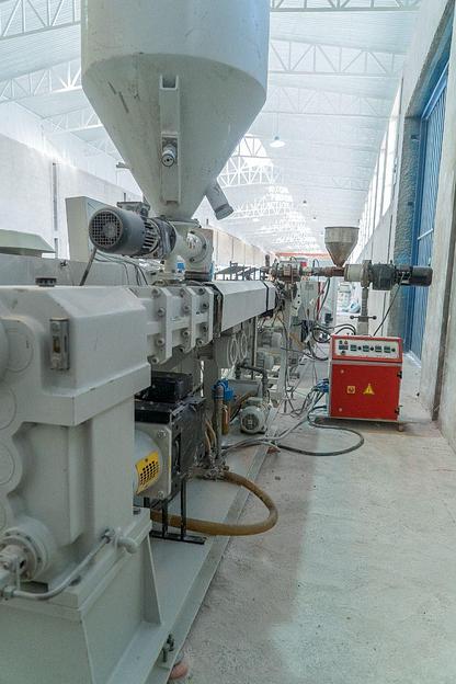 Экструзионная линия Mikrosan для производства труб и элементов водосточных систем из ПВХ фото 5