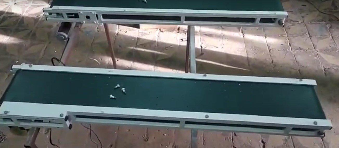 Мини-конвейер ленточный для станка 24 Вольта. 40 Ватт фото 3