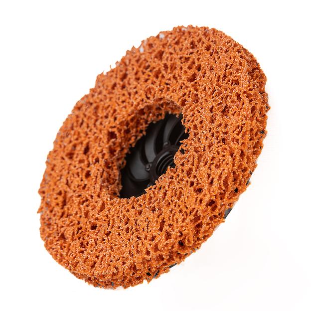 Зачистной круг Strip IT 125x15xM14 оранжевый V керамика Extra coarse ОПТ фото 2