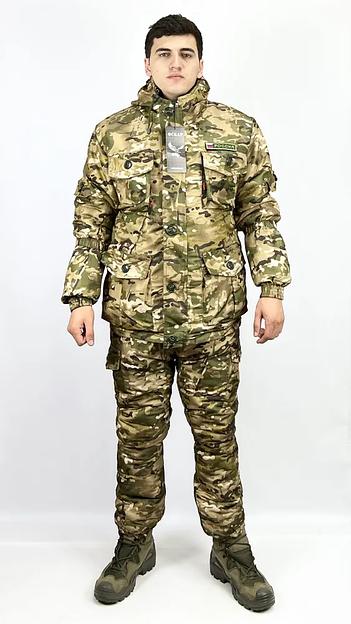 Костюм камуфляжный зимний «Горка-8», мультикам, кошачий глаз, опт фото 1