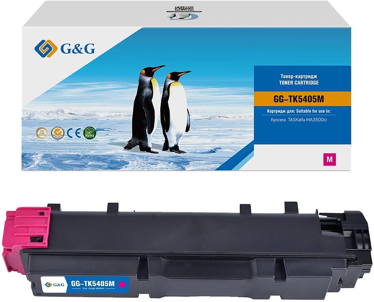 Картридж лазерный G&G GG-TK5405M TK-5405 M пурпурный (10000стр.) для Kyocera TASKalfa MA3500ci фото 1