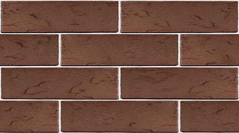 Кирпич лицевой одинарный фактурный «Брюгге» (светлый шоколад) Лофт фото 2