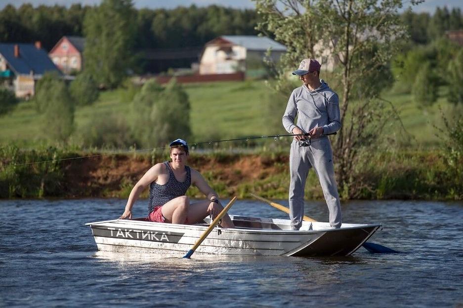 Алюминиевая лодка Тактика 320, 320*120*50 см фото 4