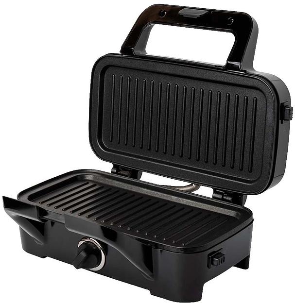 Вафельница Kitfort КТ-1674 1200Вт черный/серебристый фото 2