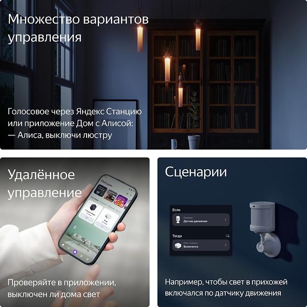 Умное реле Yandex YNDX-00538 2канал. белый фото 8