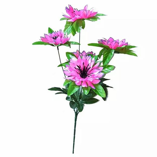 Букет с астрами на 5 голов 54см 282-623 фото 4