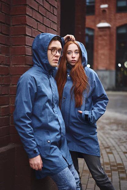 Плащ-дождевик с капюшоном ZRC «Премиум» короткий фото 1