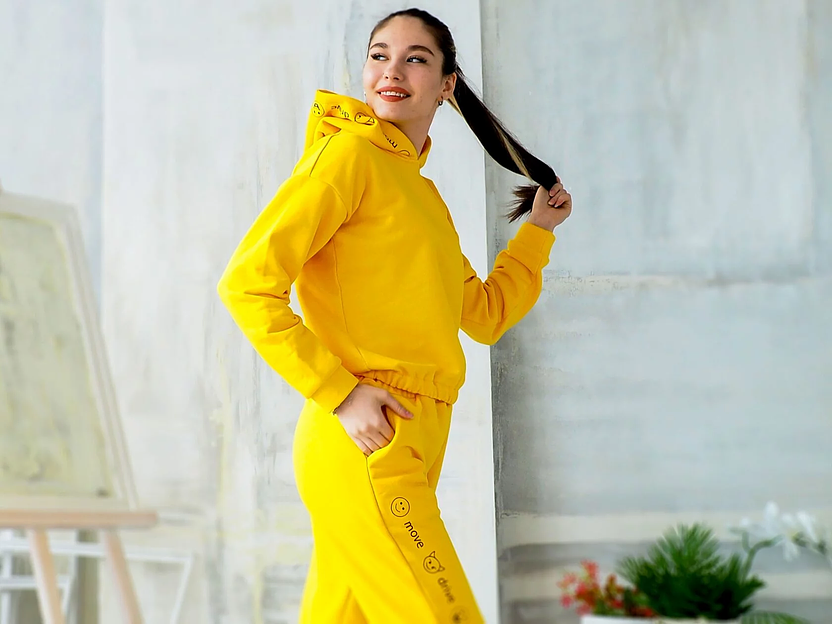 Комплект одежды женский Verenika «Инсити» желтый 44 ОПТ фото 6