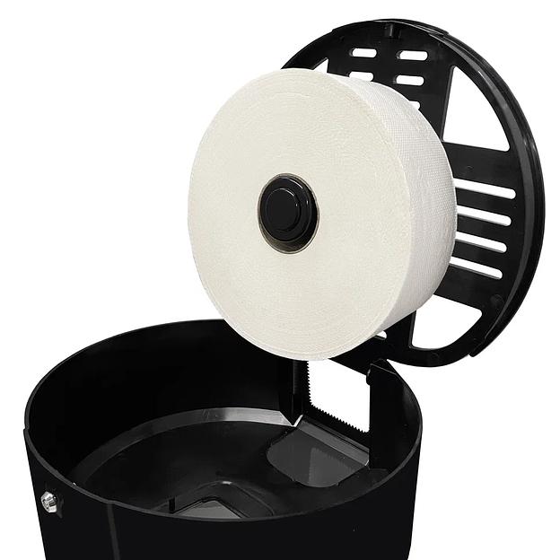 Диспенсер туалетной бумаги N1 «Стандарт» корпус черный HOR-22210504 опт фото 3