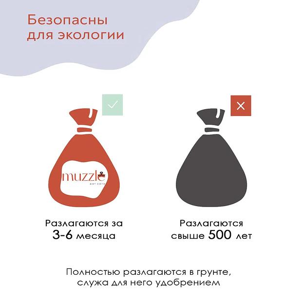 Компостируемые пакеты для выгула собак ОПТ фото 6