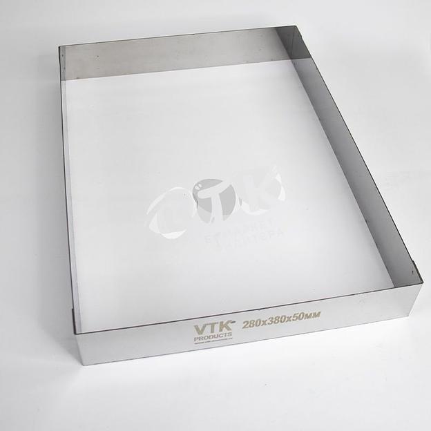 Форма для выпечки и заморозки Прямоугольник 280х380 мм высота 50 мм фото 1