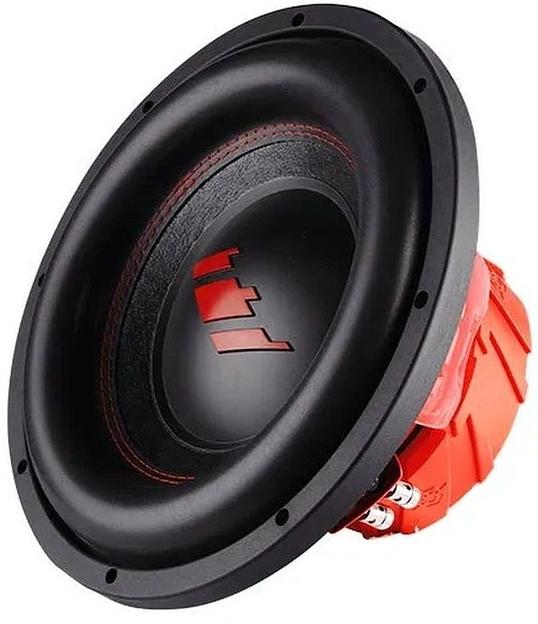 Сабвуфер автомобильный Ural ТТ 12 КРАСНЫЙ 500Вт пассивный (30см/12") фото 1