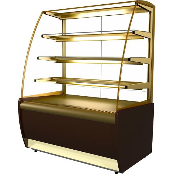 Витрина холодильная ВХСв-1,3д Carboma фото 1