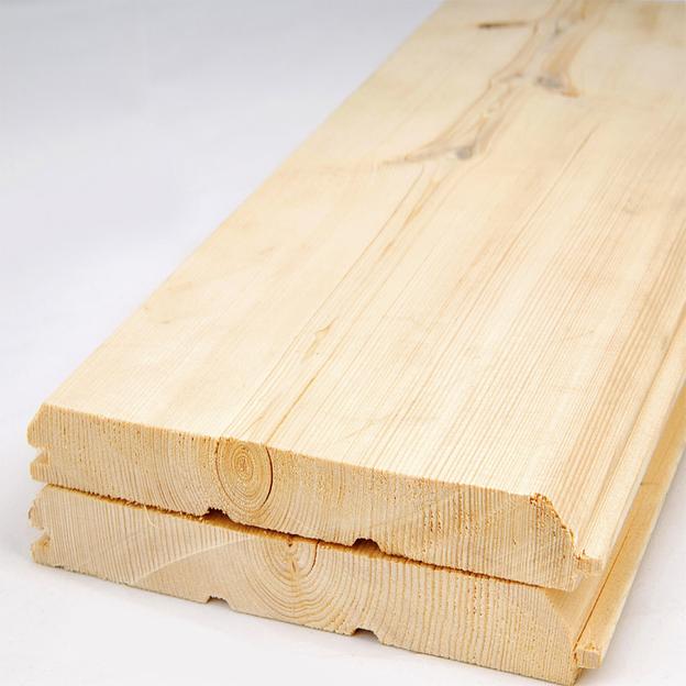 Имитация бруса из лиственницы ВС 2000-4500(6000)×135-160×20-32 мм фото 1