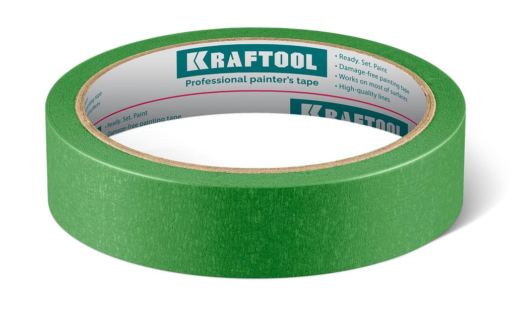 KRAFTOOL #300 Strong 25 мм х 30 м, для грубых и шероховатых поверхностей, малярная лента (12103-25) фото 1