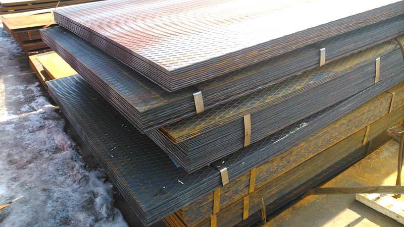 Лист рифлёный Ромб 1250х2500 мм фото 1