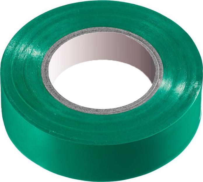 Изолента ПВХ 19мм*20м зеленая фото 1