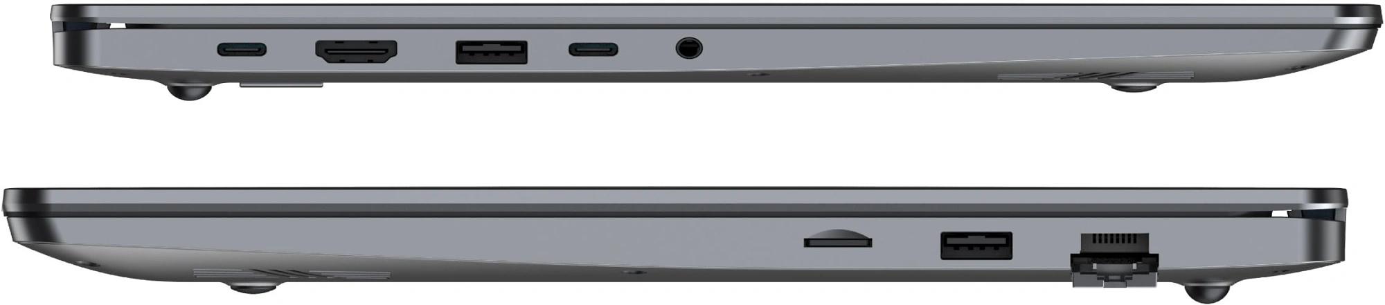 Ноутбук Tecno MegaBook K15SRA Core i3 1315U 16Gb SSD512Gb Intel UHD Graphics 15.6" IPS FHD (1920x1080) Windows 11 Home grey WiFi BT Cam 6060mAh (71003300532) фото 9