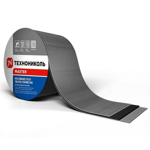 Лента-герметик двусторонняя Nicoband Duo 10м х 10см ГП фото 1