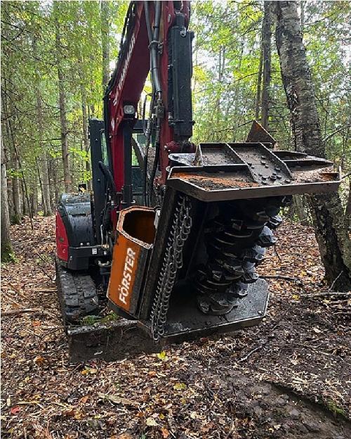 Лесной мульчер FÖRSTER UN фото 3