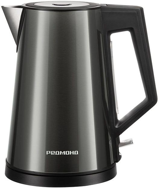 Чайник электрический Redmond KM244 1.7л. 2200Вт серый корпус: стекло фото 1