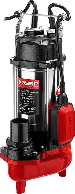 ЗУБР 750 Вт, фекальный насос (НПФ-750) фото 3
