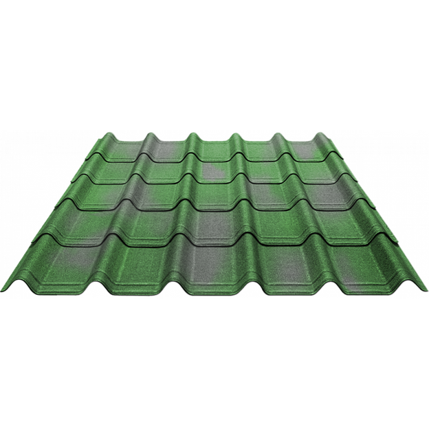 Ондулин «Ондувилла» зелёный 3D опт фото 1