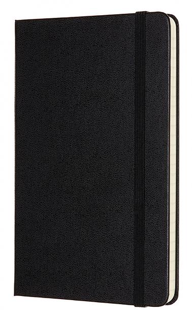 Блокнот Moleskine CLASSIC QP050 Medium 115x180мм 208стр. линейка твердая обложка черный фото 2