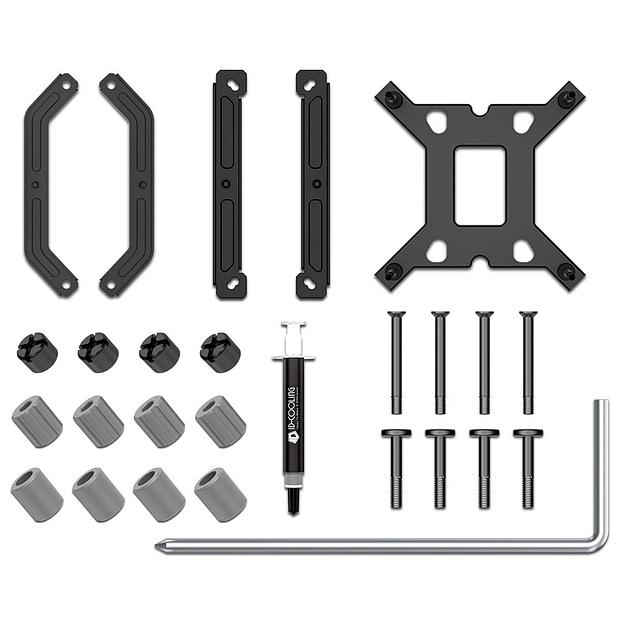 Вентилятор для процессора ID-Cooling IS-55 ARGB 125W/PWM/all Intel /AMD AM4, AM5/ Low profile/Screws фото 4