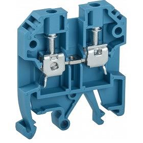 IEK YZN30-004-K07 Клемма винтовая КВИ-4мм2 синяя фото 1