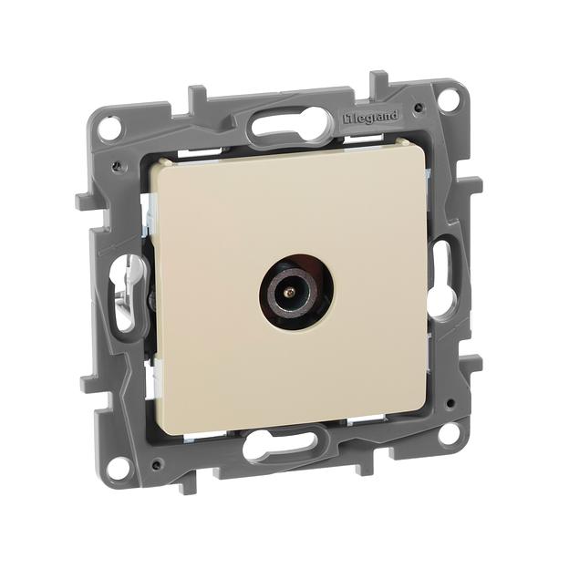 ETIKA Розетка TV оконечная, Сл.кость Legrand 672365 фото 3