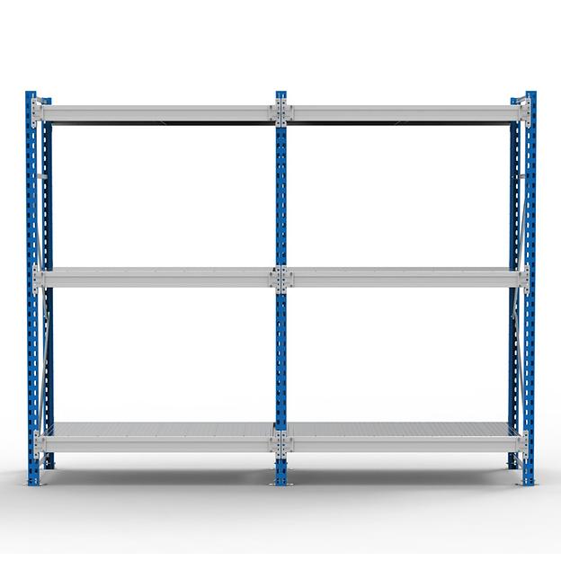 Стеллаж SGR-V 2000×1800×800 3 яруса с настилом фото 2