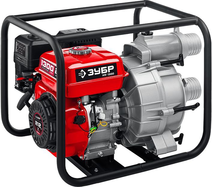 Мотопомпа Зубр Мастер МПГ-1300 1300л/мин для гряз.воды фото 1