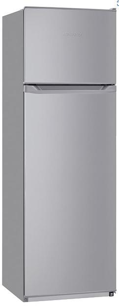 Холодильник Nordfrost NRT 144 132 серебристый двухкамерный 262/68 л морозилка сверху фото 1
