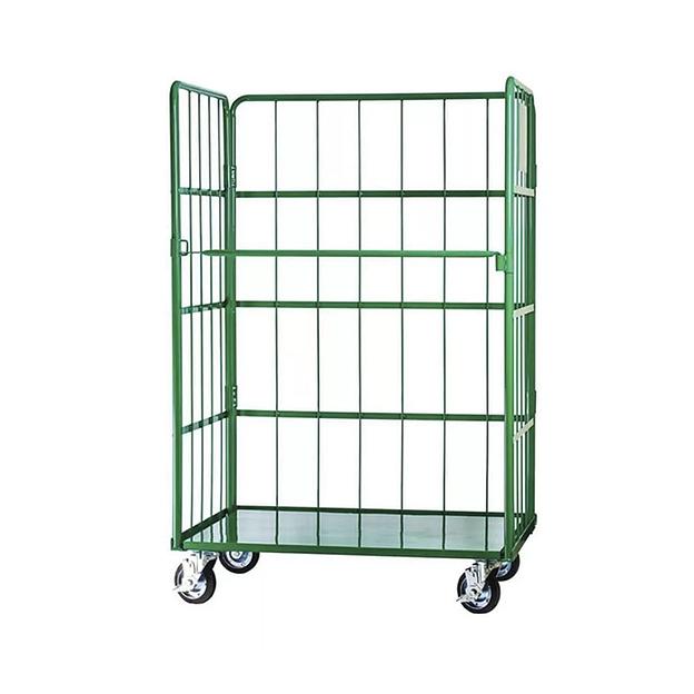 Тележка-стеллаж для перевозки и хранения белья ТБ 12.21 фото 1
