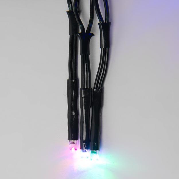 Гирлянда светодиодная с контроллером Фейерверк 3м 200 светодиодов Разноцветный свет Провод зеленый ULD-S0300-200/DGA MULTI IP20 FIRECRACKER фото 1