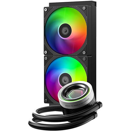 Система жидкостного охлаждения для процессора ID-Cooling FX240 INF Black фото 2