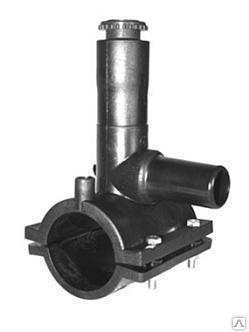 Седловой отвод с фрезой электросварной TRANS-QUADRO ПЭ100 SDR11 фото 2