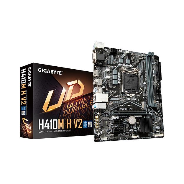 Материнская плата Gigabyte H410M H V2 фото 1