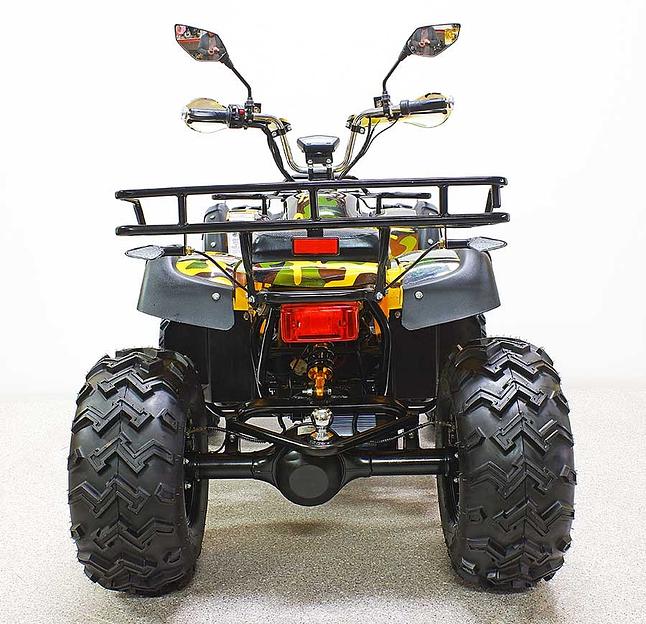 Квадроцикл GreenCamel Сахара AWD 4x4 (60V 2x2kW R10 alum Дифференциал) армейский жёлтый фото 7