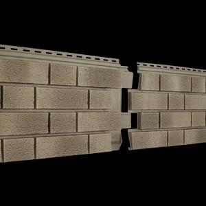 Фасадная панель Ю-Пласт,Stone-house S-Lock Клинкер Балтик ,Пустыня фото 1