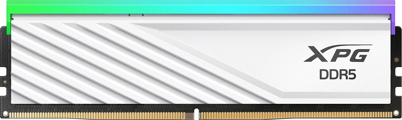 Память DDR5 2x16GB 6400MHz A-Data AX5U6400C3216G-DTLABRWH XPG Lancer RGB RTL PC5-51200 CL32 DIMM 288-pin 1.4В kit dual rank с радиатором Ret фото 1