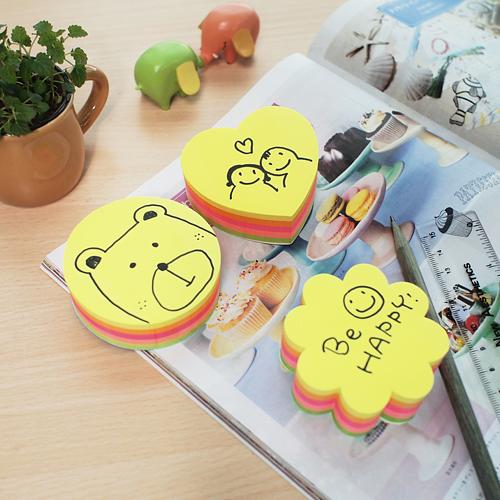 Блок самоклеящийся бумажный Stick`n 21358 67x67мм 250лист. 70г/м2 неон 5цв.в упак. вырубной "круг" фото 8