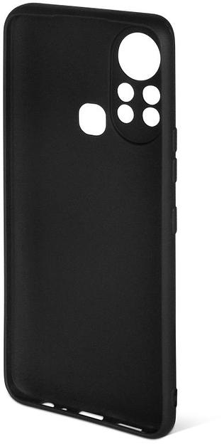 Чехол (клип-кейс) DF для Infinix Hot 11s inCase-02 черный (DF INCASE-02 (BLACK)) фото 2