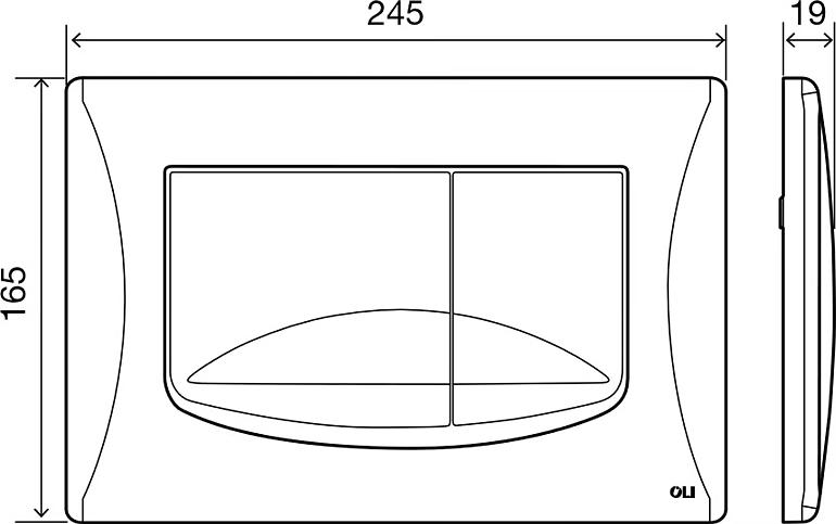 Инсталляция для унитазов Oli Eco 886914RDOO фото 4