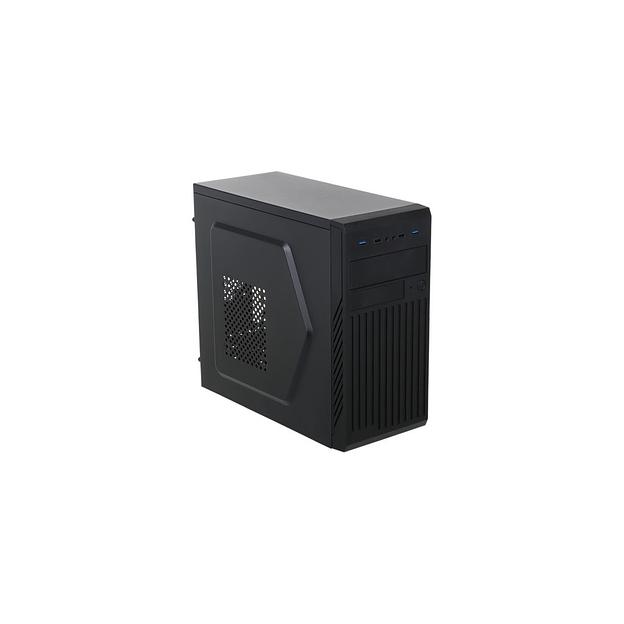 Корпус mATX Accord ACC-B202N, Mini-Tower, без БП, черный фото 1