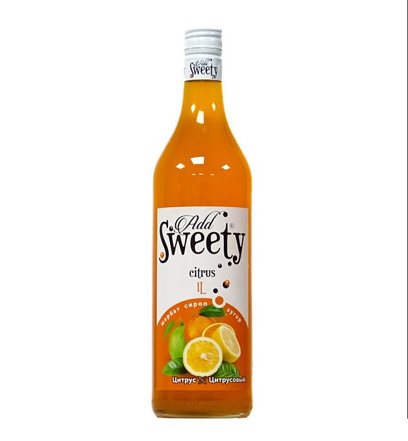 Сироп add SWEETY «Цитрус» стекло 1 л ОПТ фото 1