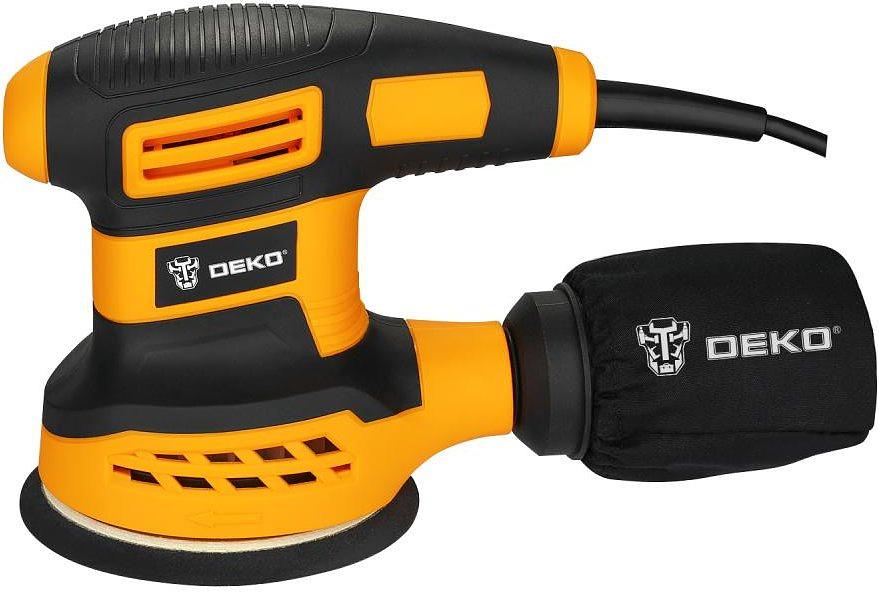 Эксцентриковая шлифовальная машина Deko DKG350 350Вт фото 7