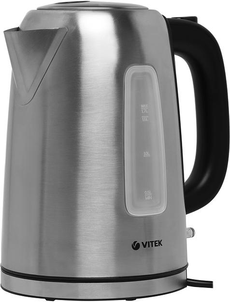 Чайник электрический Vitek VT-1137 1.7л. 2200Вт серебристый матовый корпус: металл фото 7